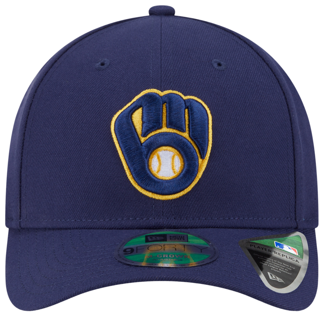 New Era Brewers Player Replica 9FORTY Cap Image 2 of 7. Tap to open photo gallery.
