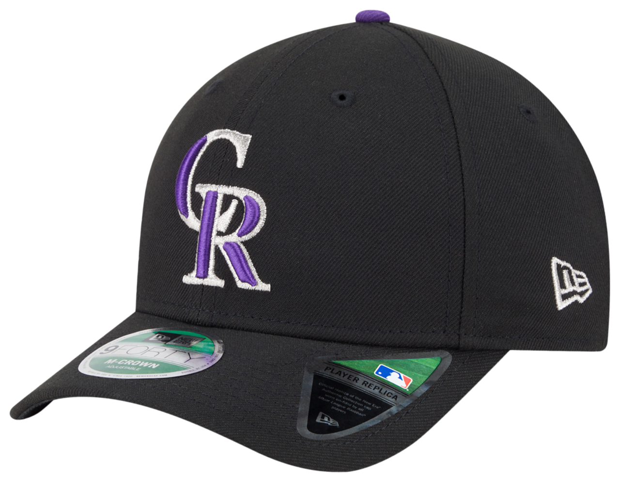 New Era Rockies Player Replica 9FORTY Cap Image 1 of 7. Tap to open photo gallery.