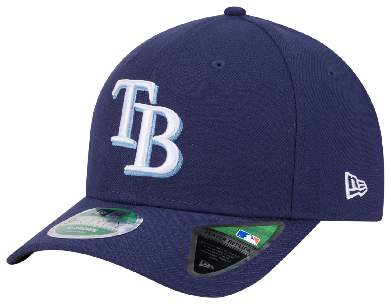 New Era Rays Player Replica 9FORTY Cap Image 1 of 7. Tap to open photo gallery.