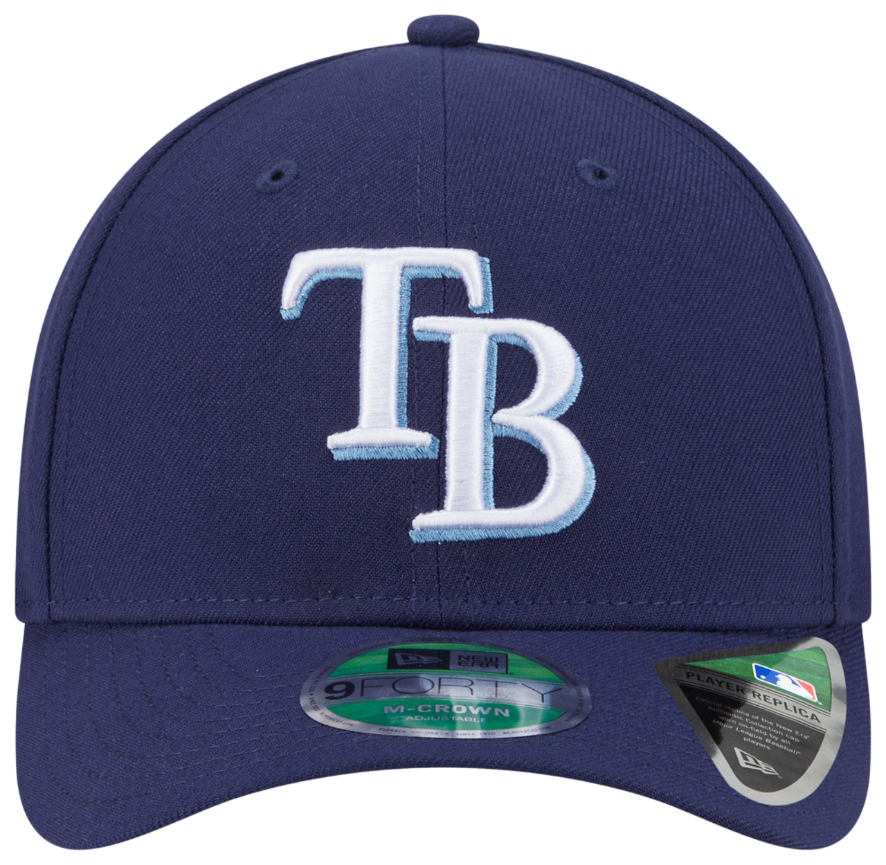 New Era Rays Player Replica 9FORTY Cap Image 2 of 7. Tap to open photo gallery.