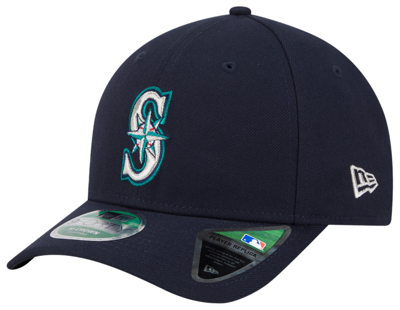 New Era Mariners Player Replica 9FORTY Cap Image 1 of 7. Tap to open photo gallery.