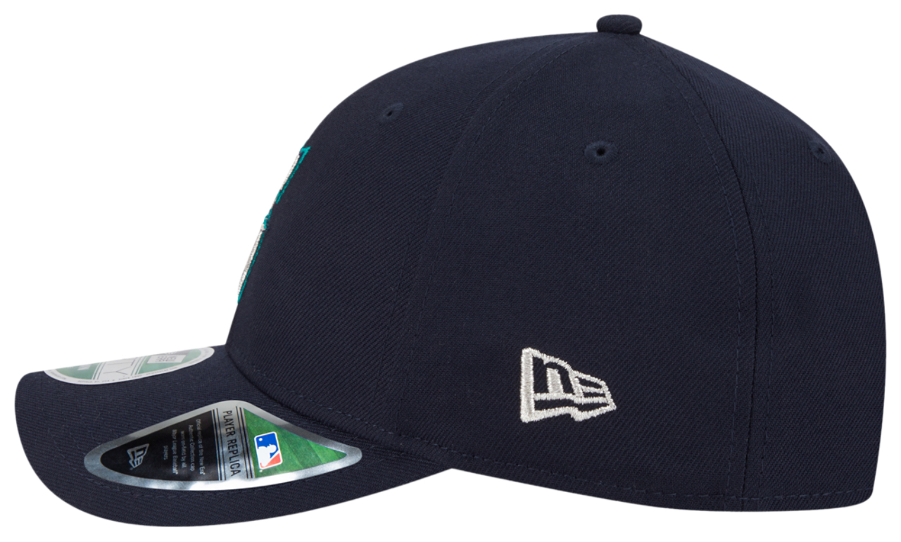 New Era Mariners Player Replica 9FORTY Cap Image 4 of 7. Tap to open photo gallery.