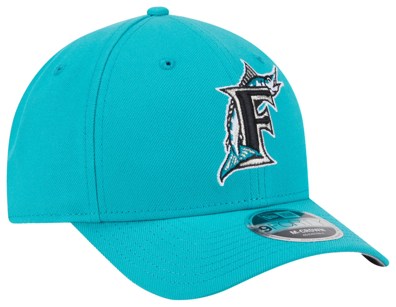 New Era Marlins Cooperstown Player Replica 9FORTY Cap Image 3 of 7. Tap to open photo gallery.