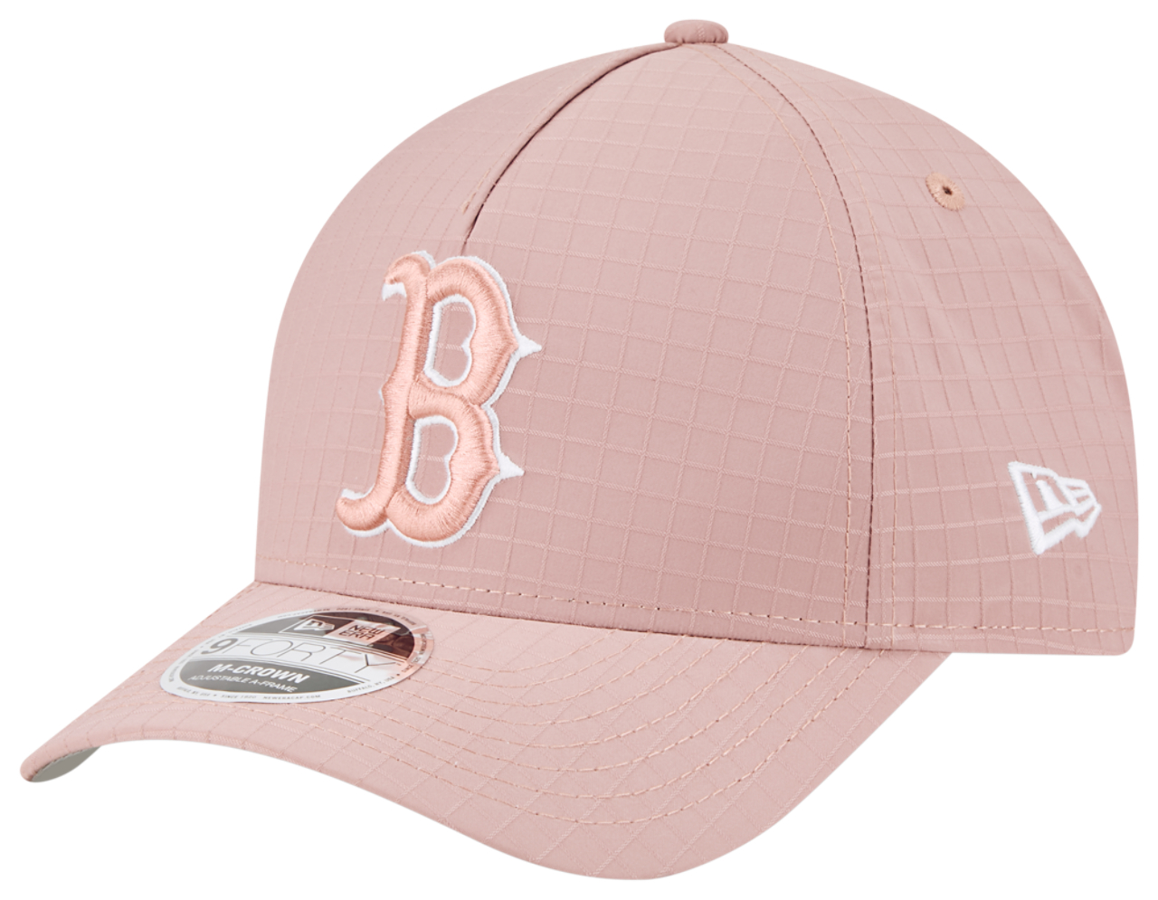New Era Red Sox 940 A Frame Ripstop Cap Image 1 of 7. Tap to open photo gallery.