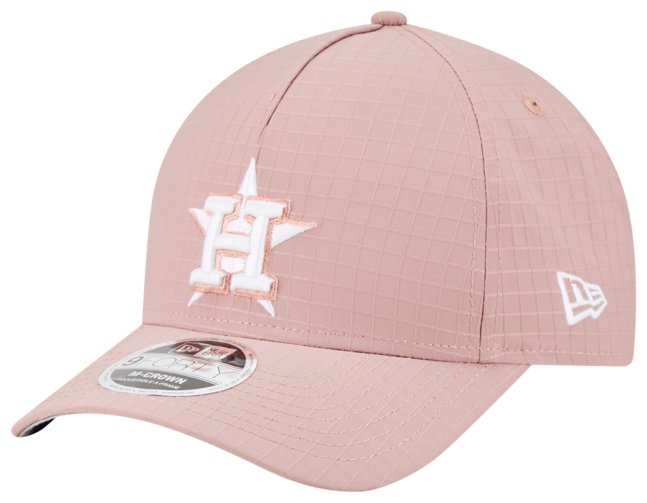 New Era Astros 940 A Frame Ripstop Cap Image 1 of 7. Tap to open photo gallery.