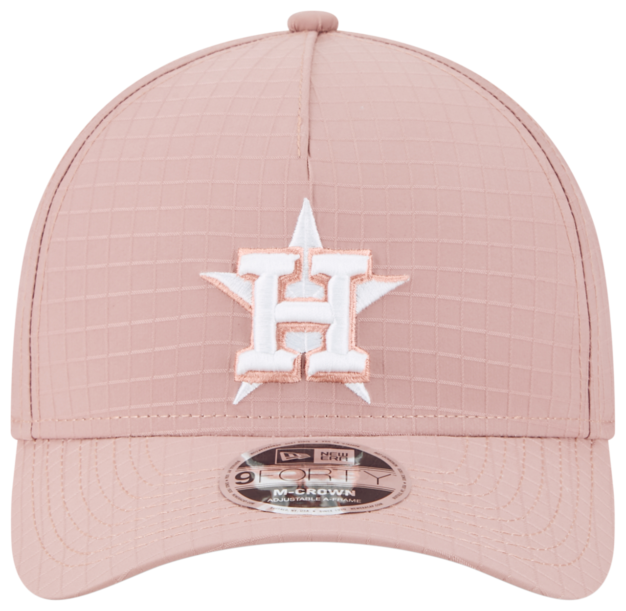New Era Astros 940 A Frame Ripstop Cap Image 2 of 7. Tap to open photo gallery.