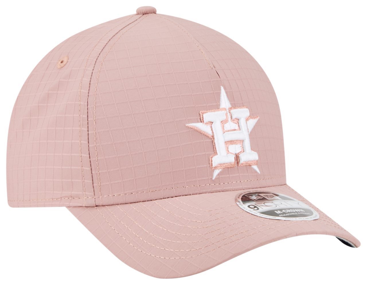 New Era Astros 940 A Frame Ripstop Cap Image 3 of 7. Tap to open photo gallery.