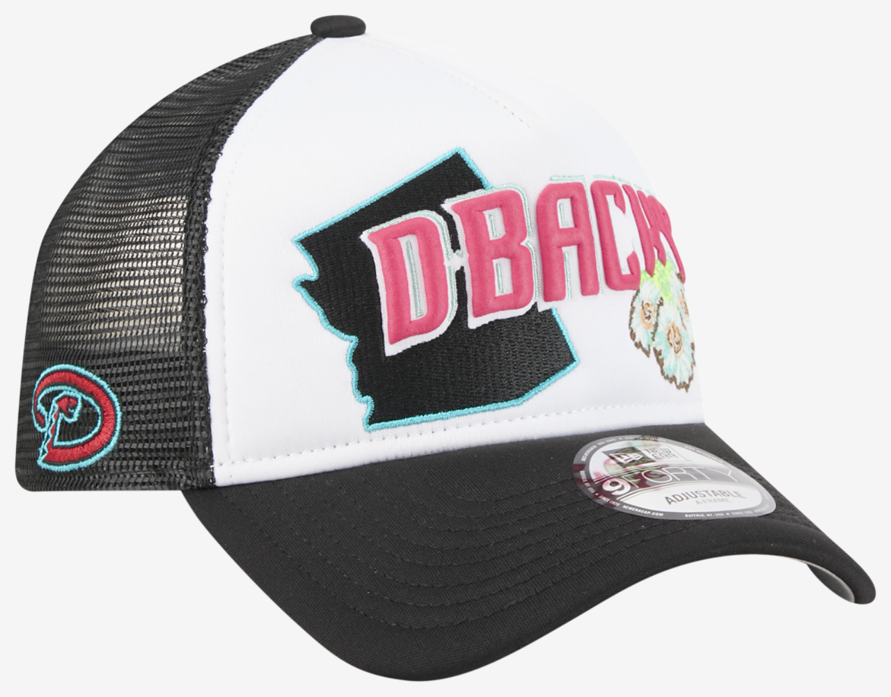 New Era Diamondbacks State Flower Cap Image 3 of 7. Tap to open photo gallery.