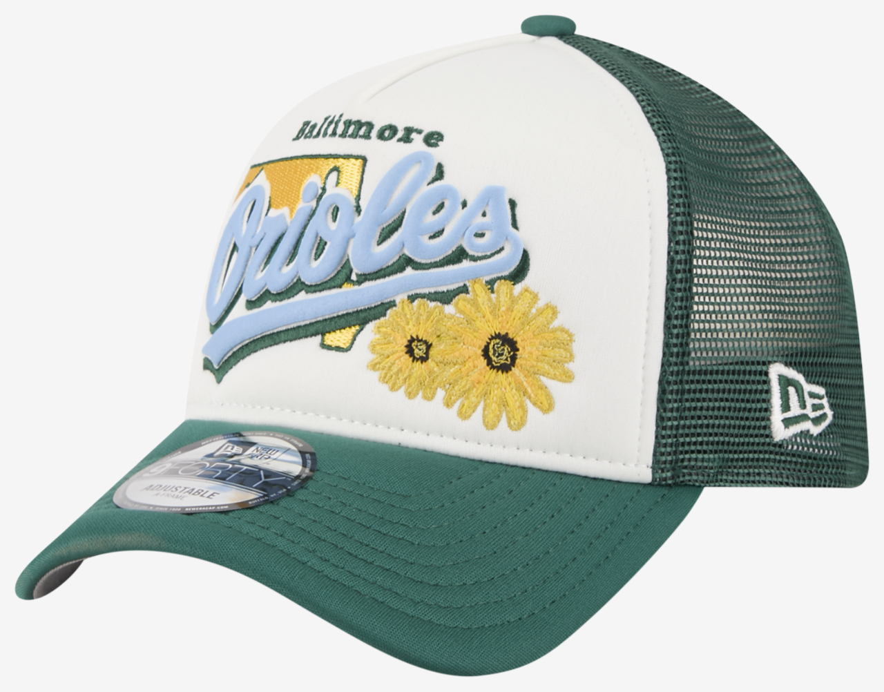 New Era Orioles State Flower Cap Image 1 of 7. Tap to open photo gallery.