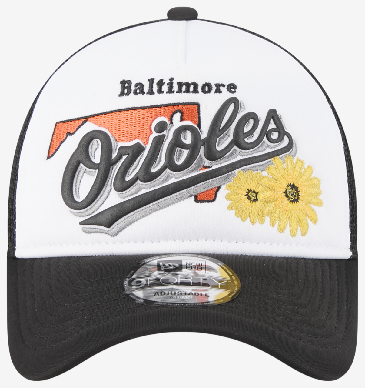 New Era Orioles State Flower Cap Image 2 of 7. Tap to open photo gallery.
