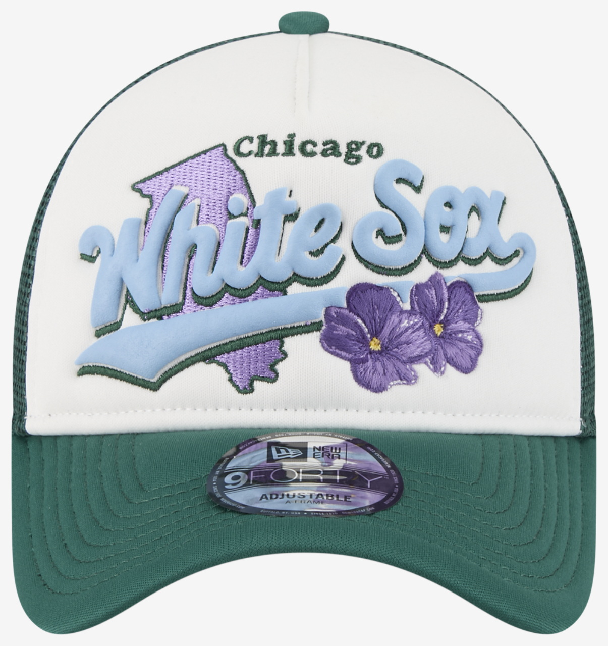 New Era White Sox State Flower Cap Image 2 of 7. Tap to open photo gallery.