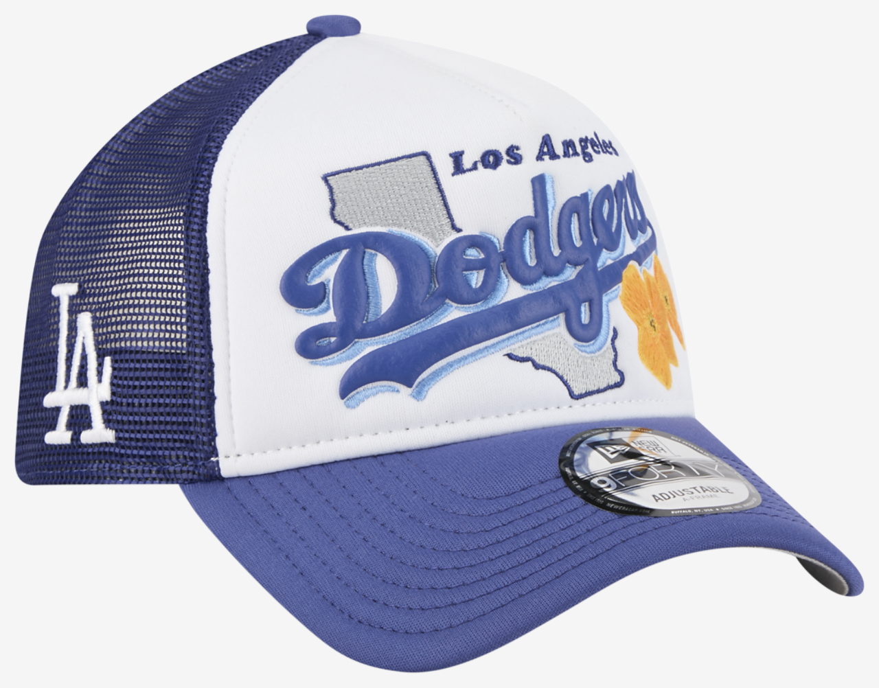 New Era Dodgers State Flower Cap Image 3 of 7. Tap to open photo gallery.