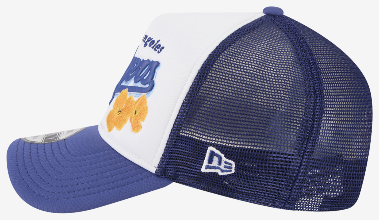 New Era Dodgers State Flower Cap Image 6 of 7. Tap to open photo gallery.