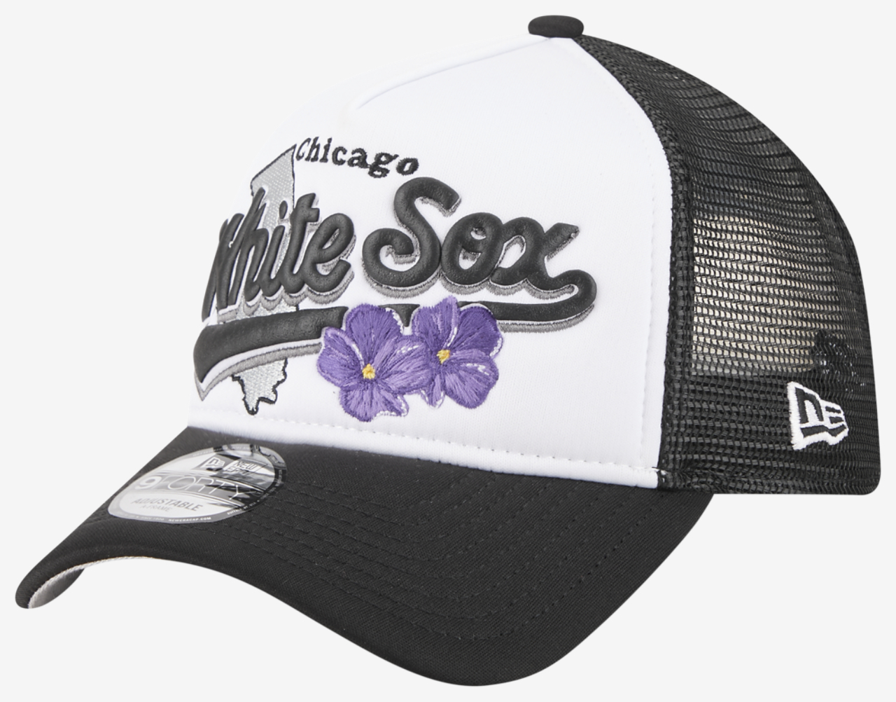 New Era White Sox State Flower Cap Image 1 of 7. Tap to open photo gallery.