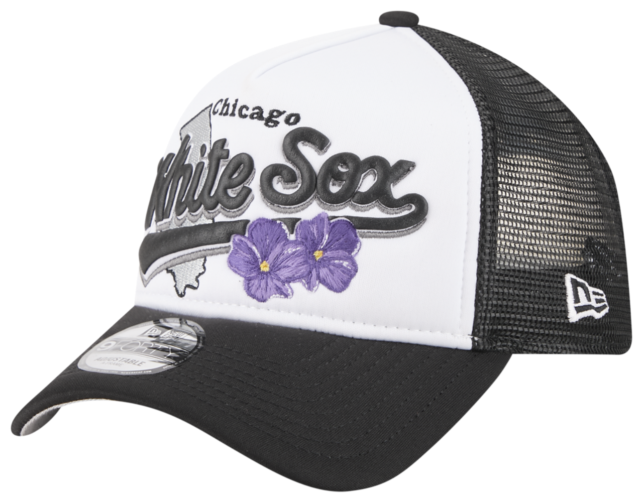 New Era White Sox State Flower Cap Image 1 of 7. Tap to open photo gallery.