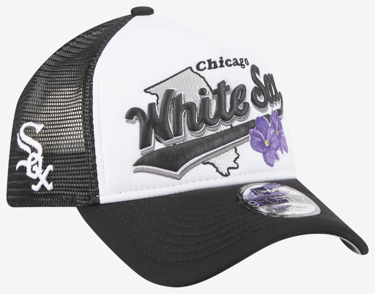 New Era White Sox State Flower Cap Image 3 of 7. Tap to open photo gallery.