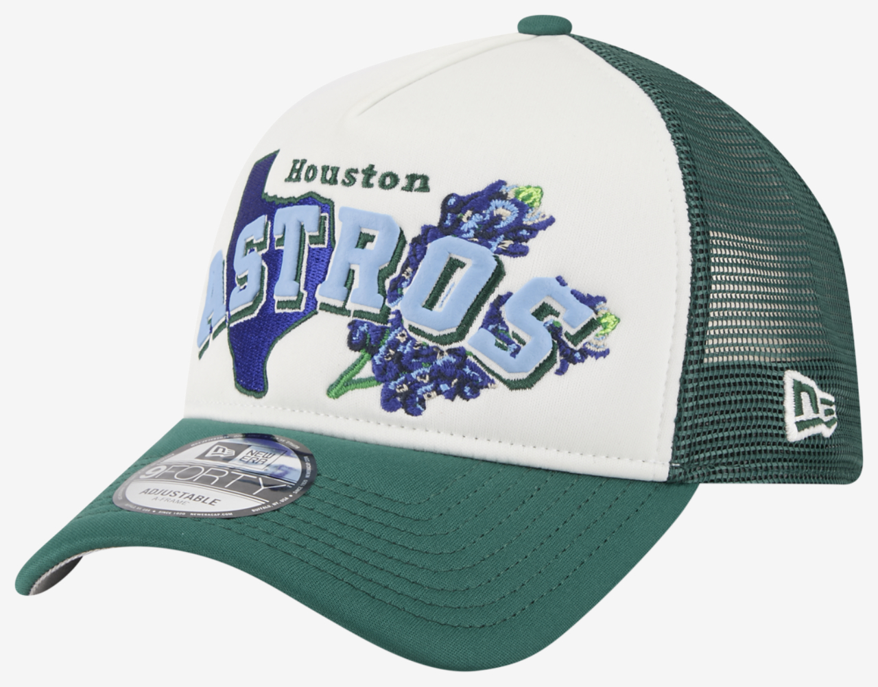 New Era Astros State Flower Cap Image 1 of 7. Tap to open photo gallery.