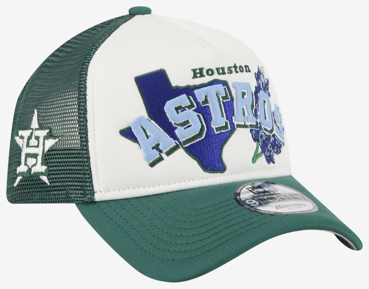 New Era Astros State Flower Cap Image 3 of 7. Tap to open photo gallery.