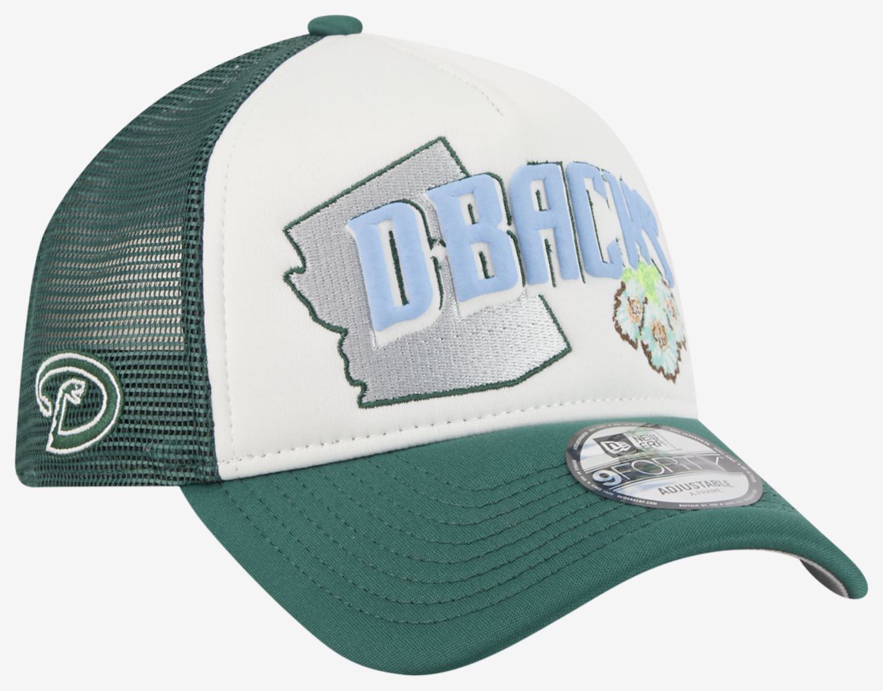 New Era Diamondbacks State Flower Cap Image 3 of 7. Tap to open photo gallery.