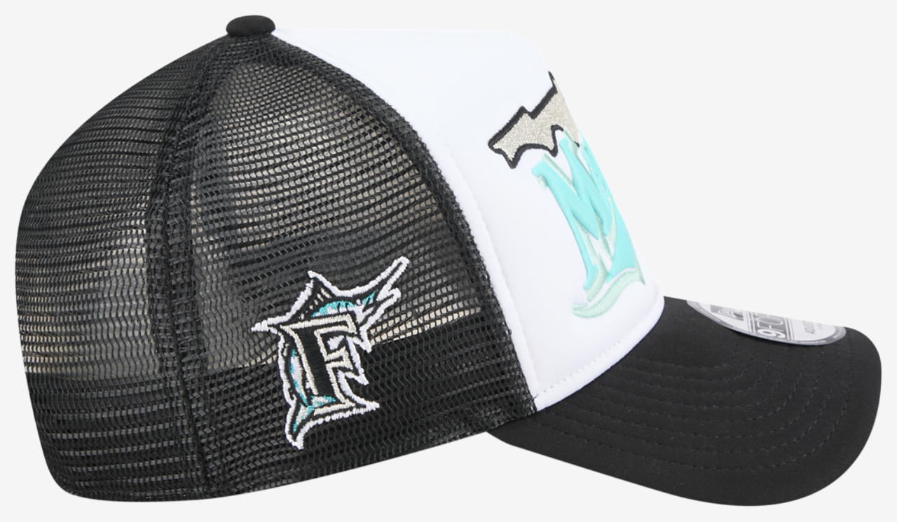 New Era Marlins State Flower Cap Image 4 of 7. Tap to open photo gallery.