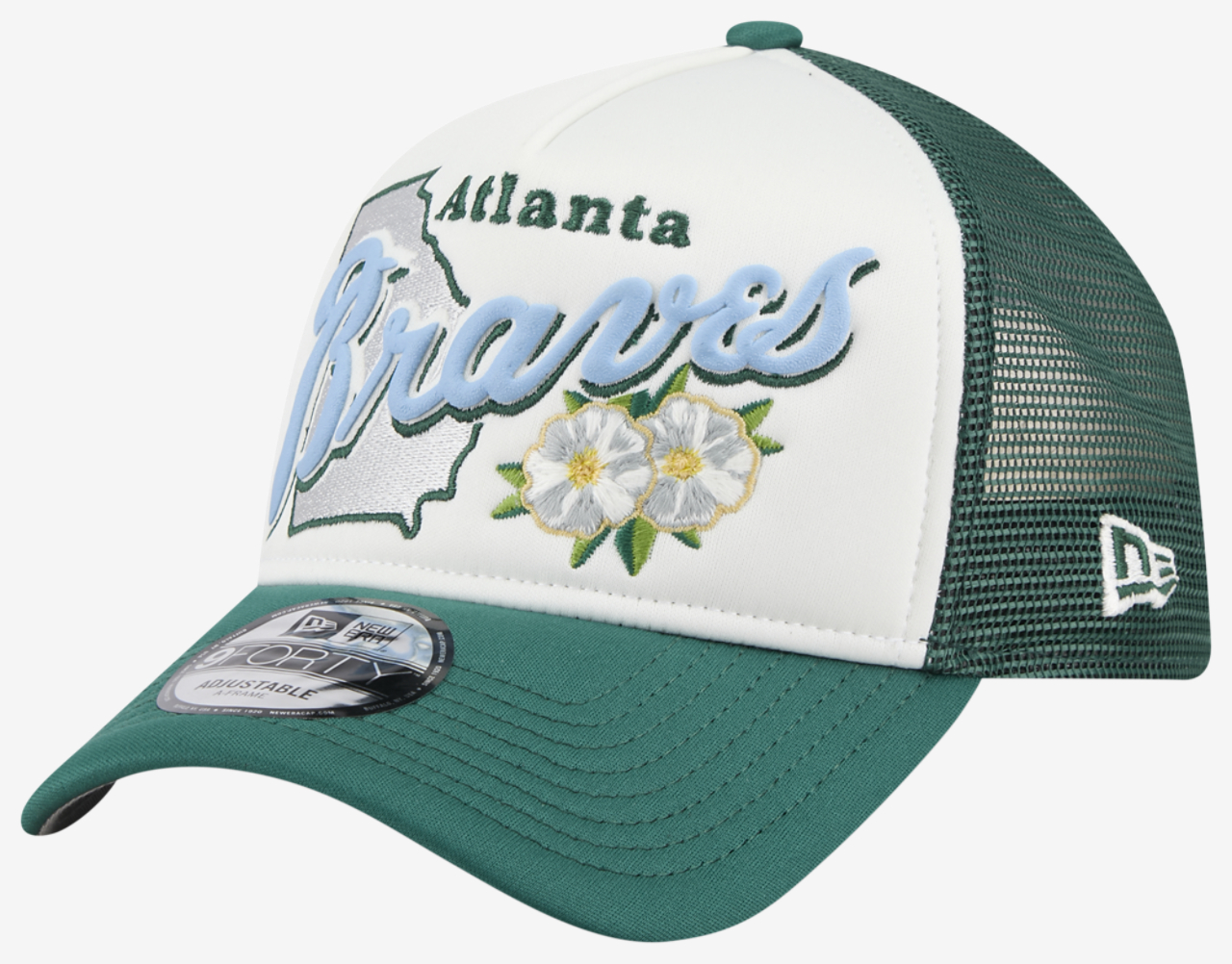 New Era Braves State Flower Cap Image 1 of 7. Tap to open photo gallery.