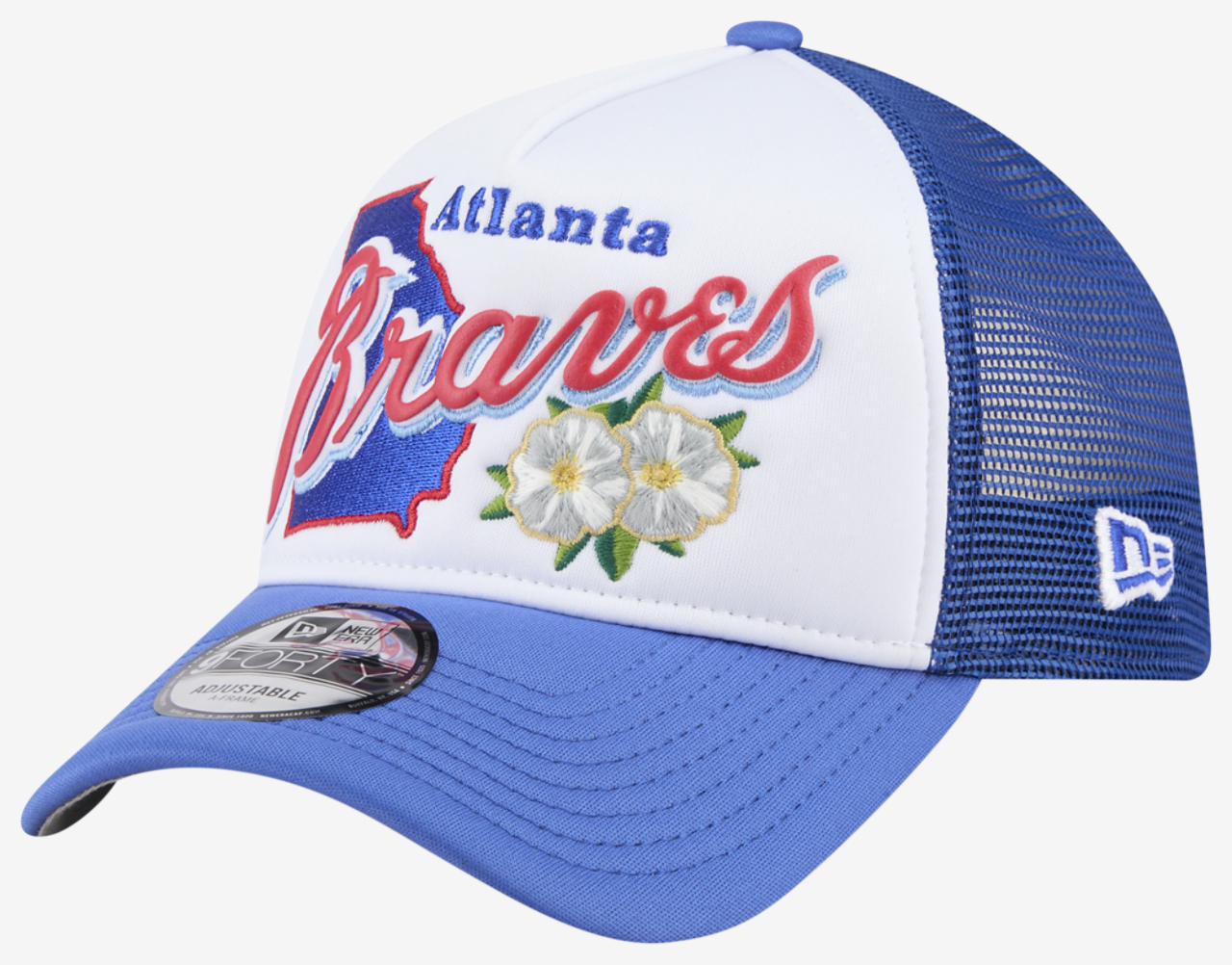 New Era Braves State Flower Cap Image 1 of 7. Tap to open photo gallery.
