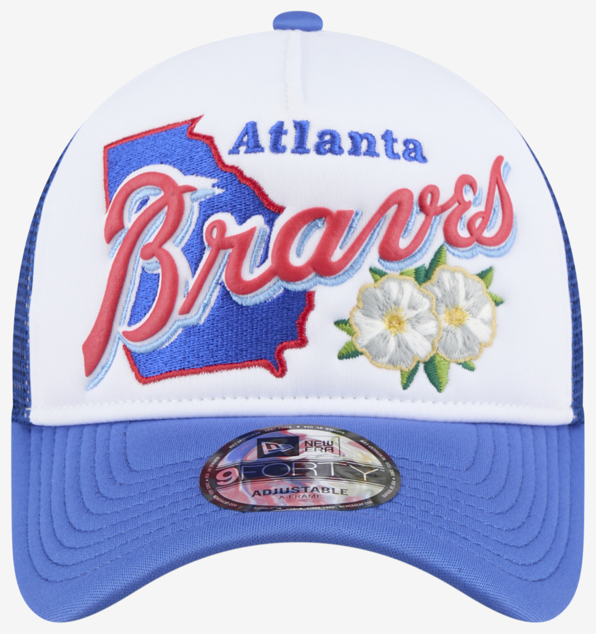 New Era Braves State Flower Cap Image 2 of 7. Tap to open photo gallery.