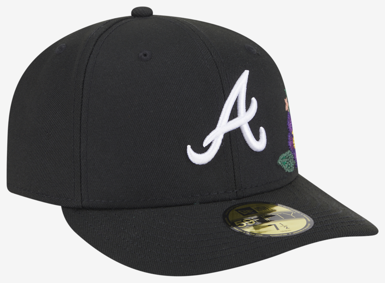 New Era Braves Tonal Florals Cap Image 3 of 7. Tap to open photo gallery.