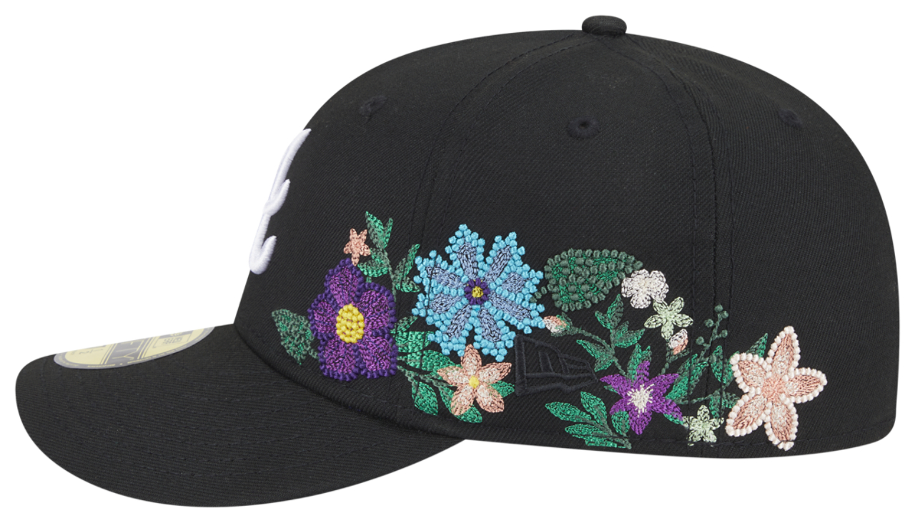 New Era Braves Tonal Florals Cap - Men's | Foot Locker