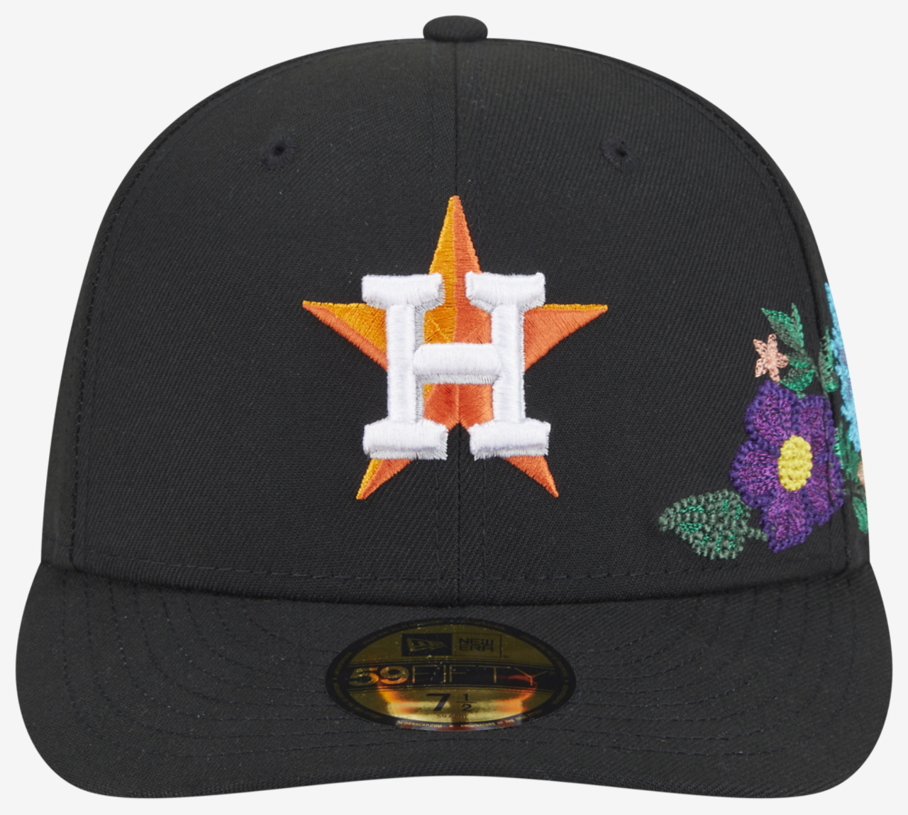 New Era Astros Tonal Florals Cap Image 2 of 7. Tap to open photo gallery.
