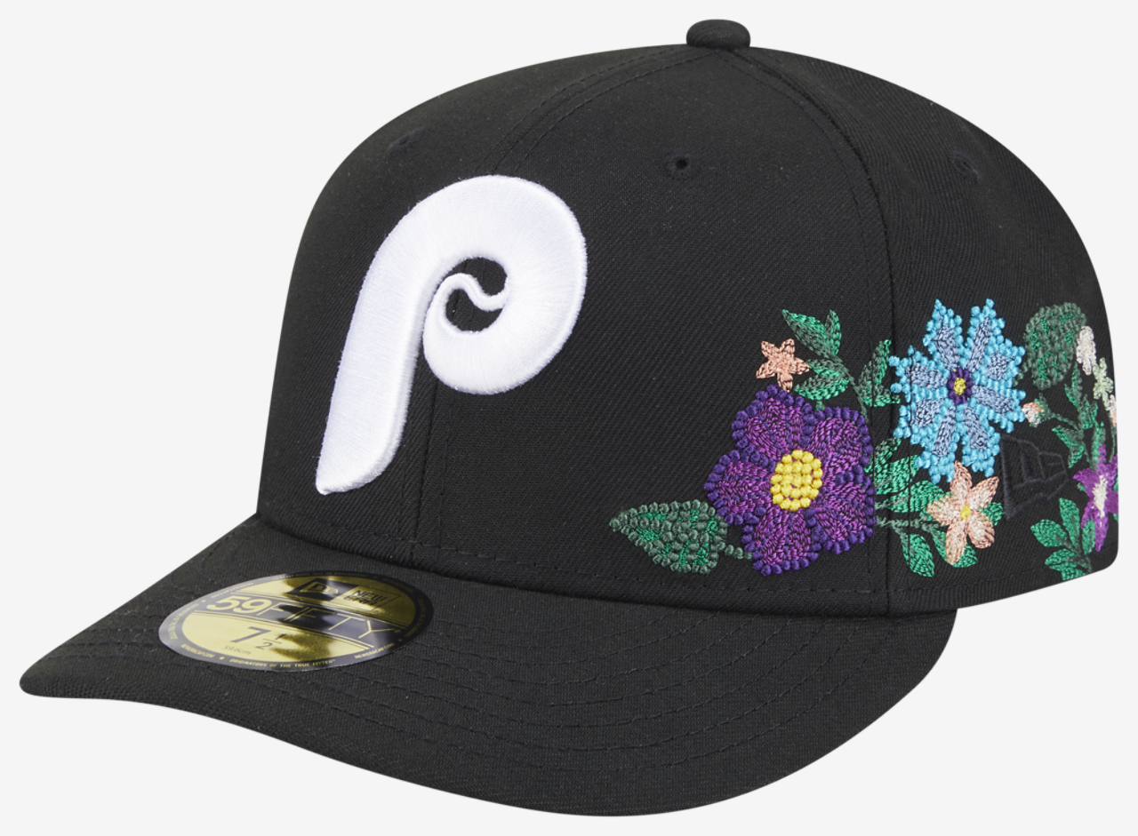 New Era Phillies Tonal Florals Cap Image 1 of 7. Tap to open photo gallery.