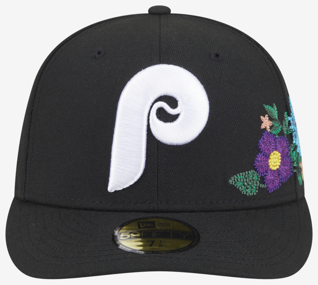 New Era Phillies Tonal Florals Cap Image 2 of 7. Tap to open photo gallery.