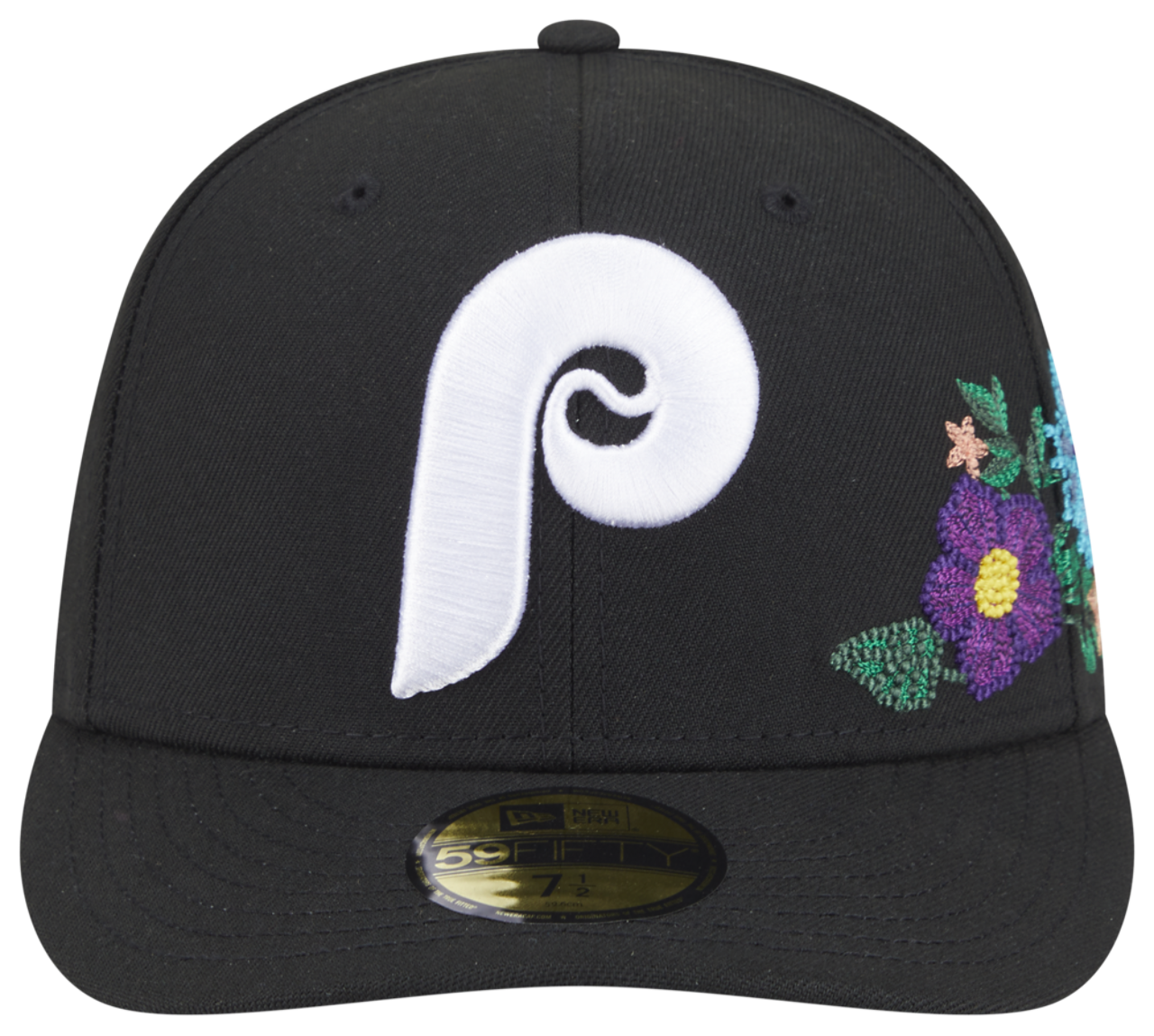 New Era Phillies Tonal Florals Cap Image 2 of 7. Tap to open photo gallery.