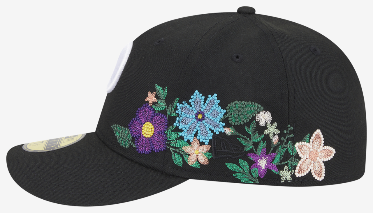 New Era Phillies Tonal Florals Cap Image 6 of 7. Tap to open photo gallery.