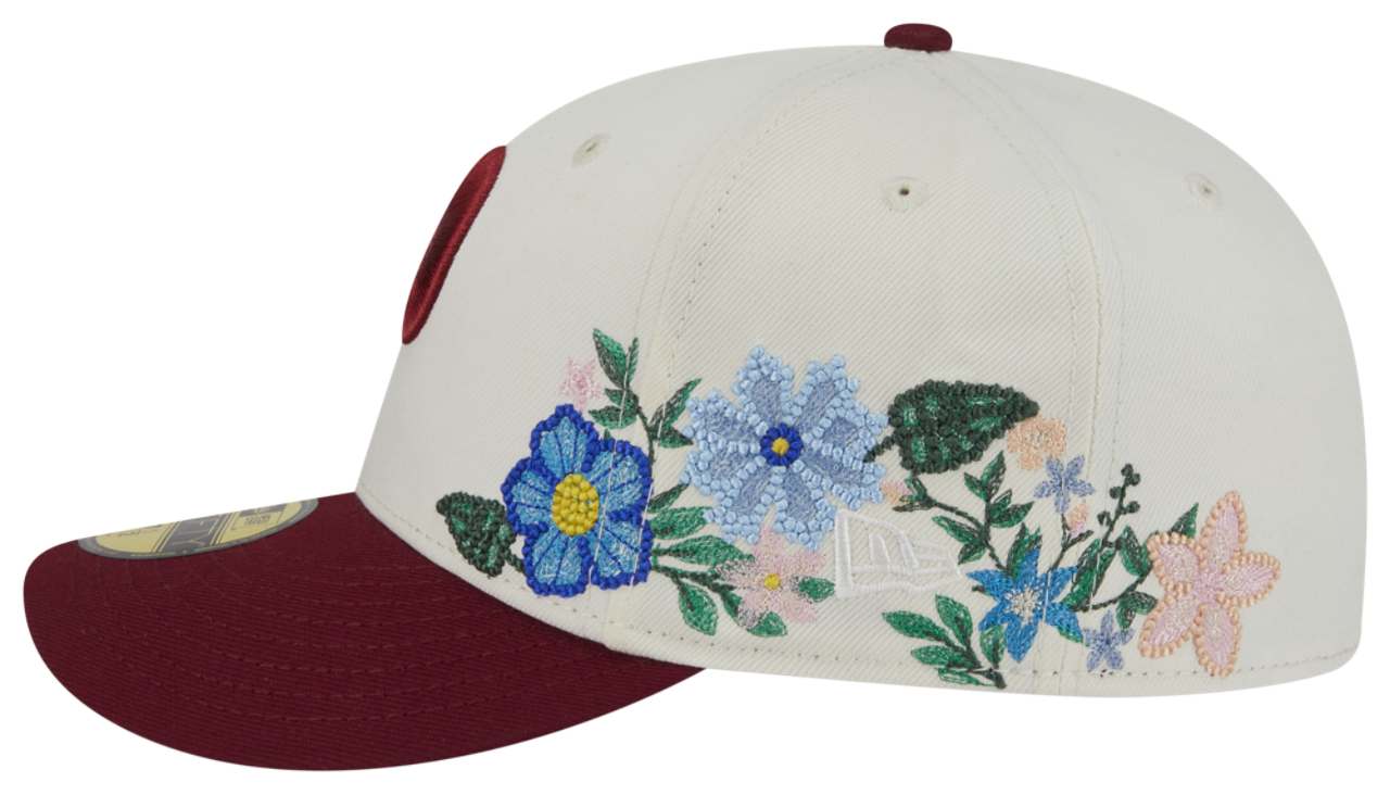 New Era Phillies Tonal Florals Cap Image 6 of 7. Tap to open photo gallery.