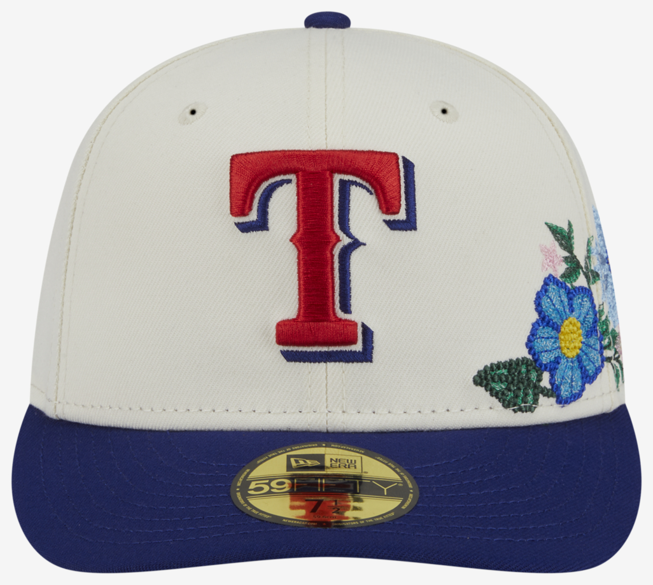 New Era Rangers Tonal Florals Cap Image 2 of 7. Tap to open photo gallery.