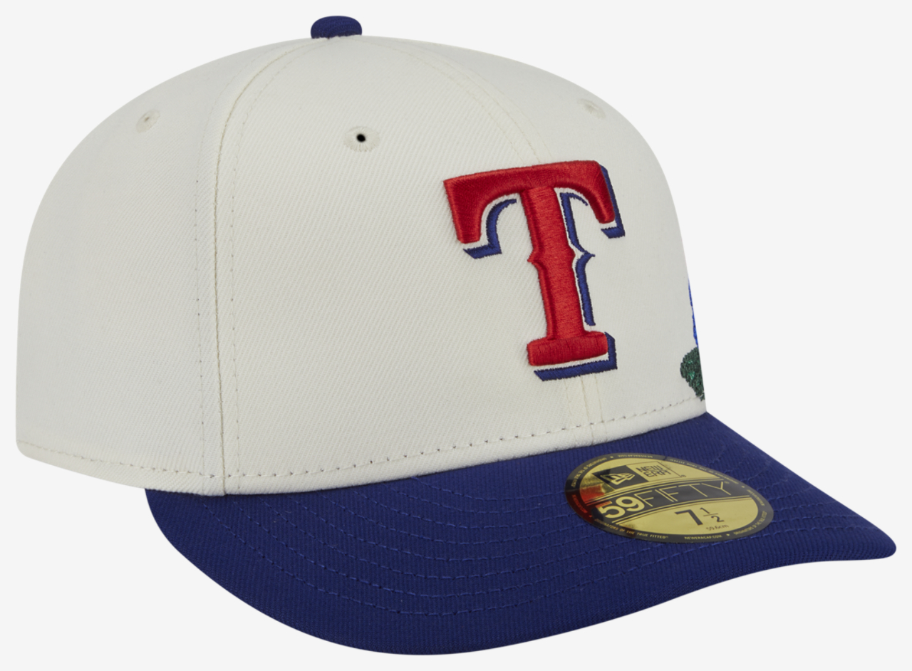 New Era Rangers Tonal Florals Cap Image 3 of 7. Tap to open photo gallery.