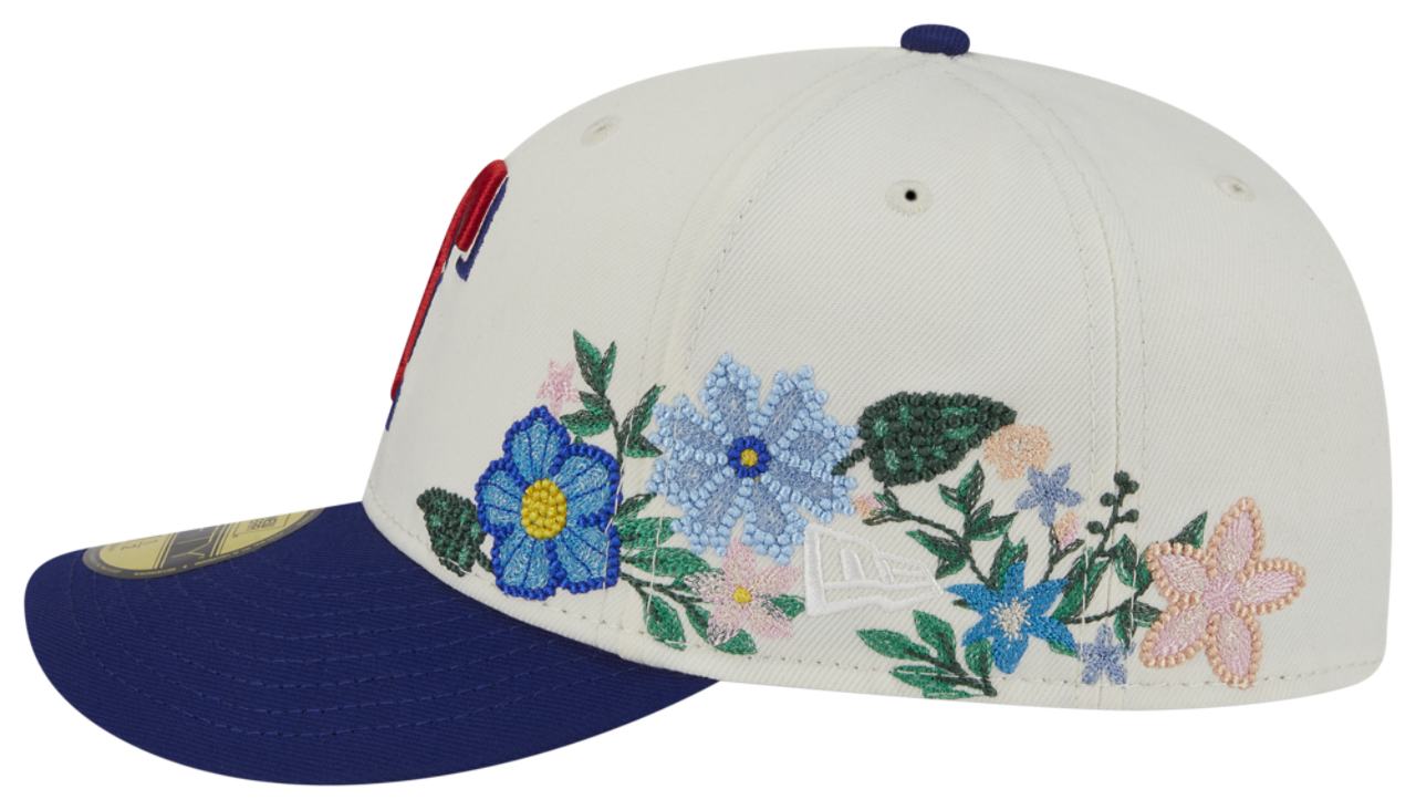 New Era Rangers Tonal Florals Cap Image 6 of 7. Tap to open photo gallery.