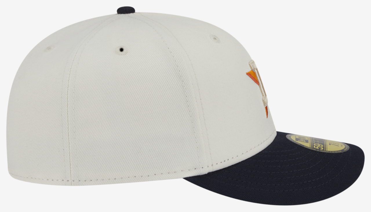 New Era Astros Tonal Florals Cap Image 4 of 7. Tap to open photo gallery.