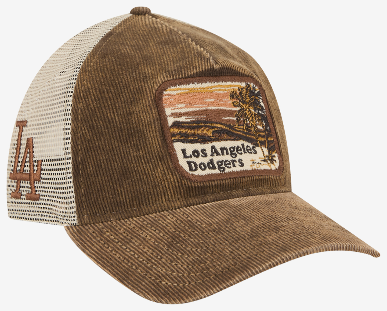 New Era Dodgers Vintage Landscape Cap Image 3 of 7. Tap to open photo gallery.