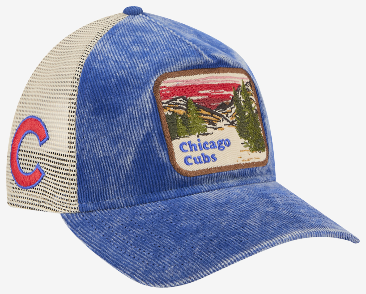 New Era Cubs Vintage Landscape Cap Image 3 of 7. Tap to open photo gallery.