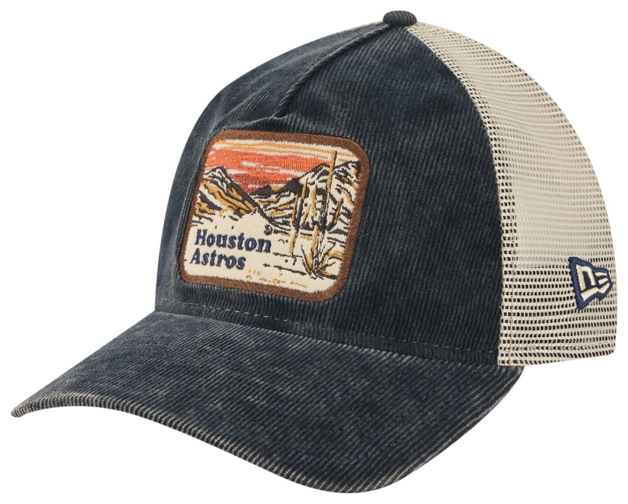 New Era Astros Vintage Landscape Cap Image 1 of 7. Tap to open photo gallery.