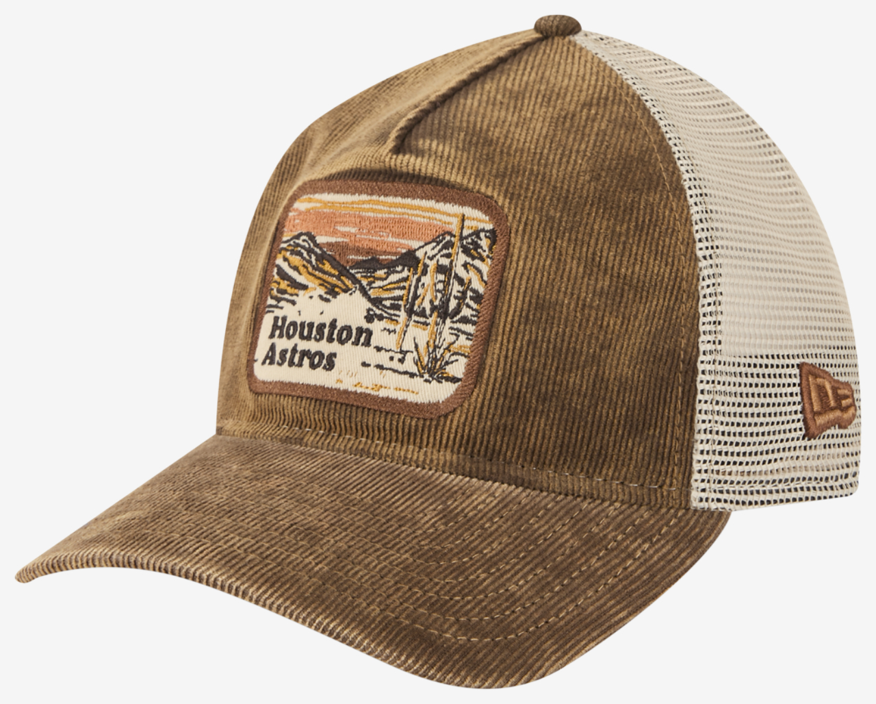 New Era Astros Vintage Landscape Cap Image 1 of 7. Tap to open photo gallery.