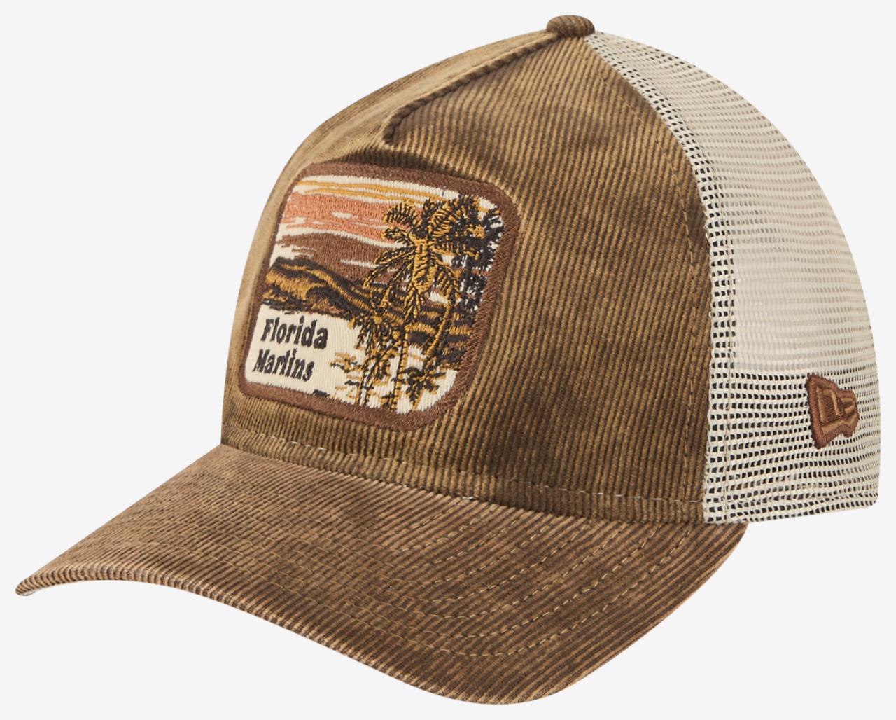 New Era Marlins Vintage Landscape Cap Image 1 of 7. Tap to open photo gallery.