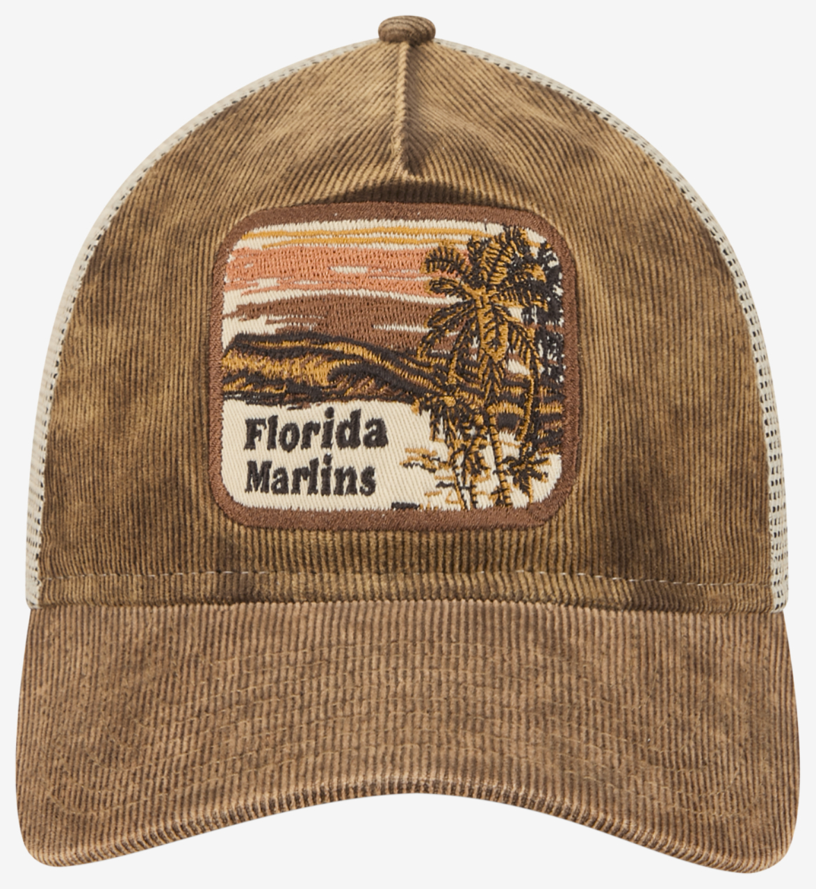 New Era Marlins Vintage Landscape Cap Image 2 of 7. Tap to open photo gallery.