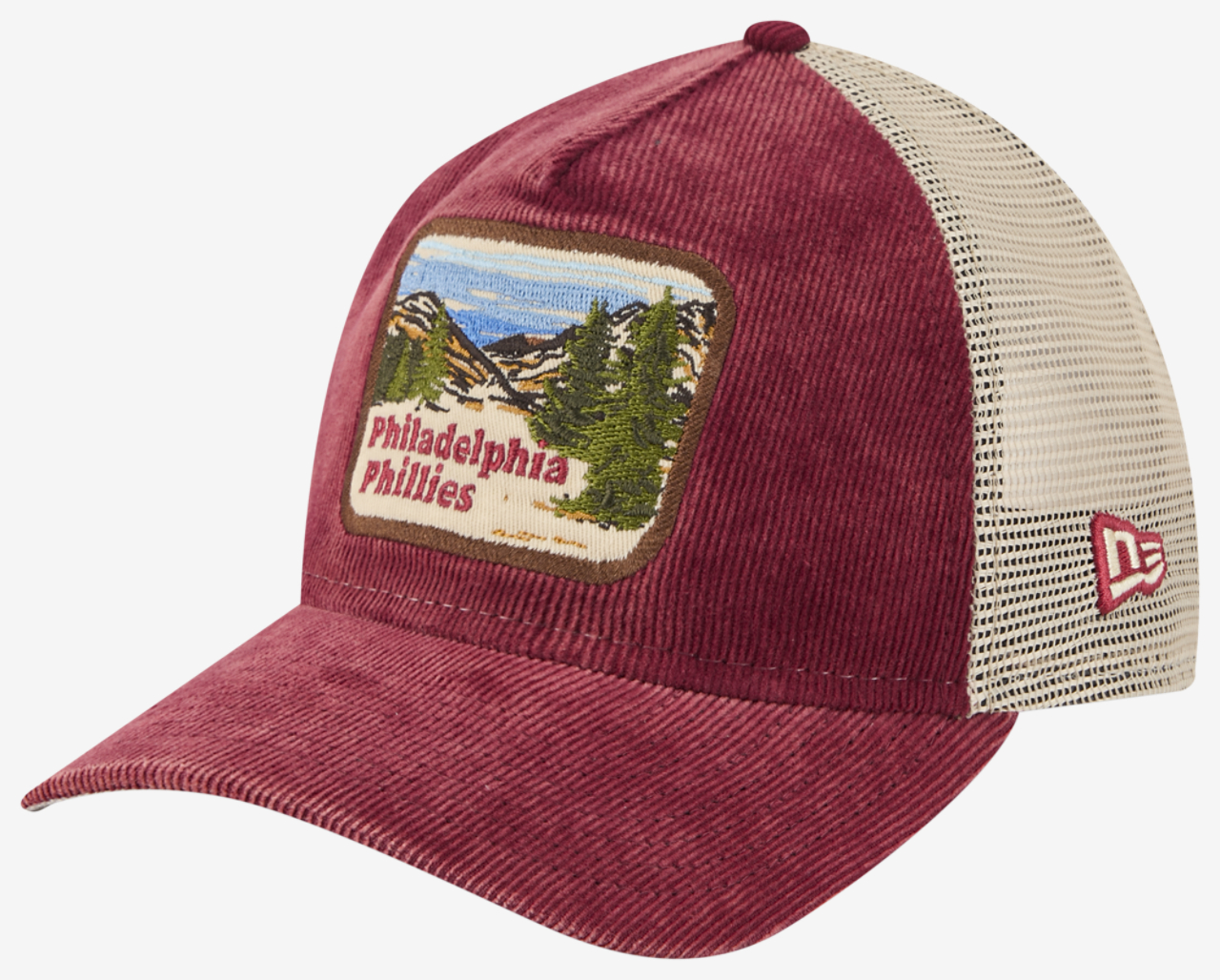 New Era Phillies Vintage Landscape Cap Image 1 of 7. Tap to open photo gallery.