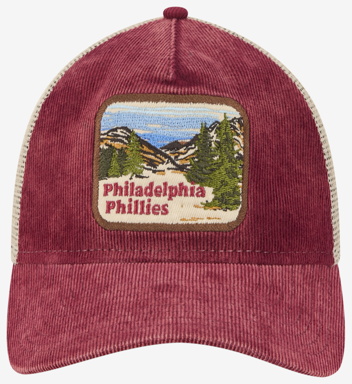 New Era Phillies Vintage Landscape Cap Image 2 of 7. Tap to open photo gallery.