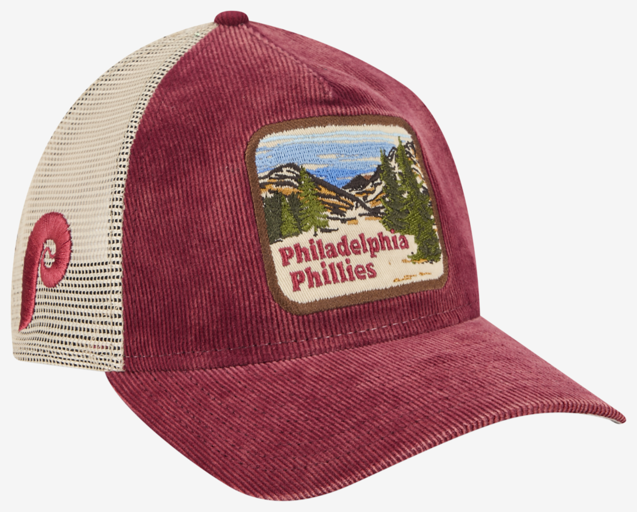 New Era Phillies Vintage Landscape Cap Image 3 of 7. Tap to open photo gallery.