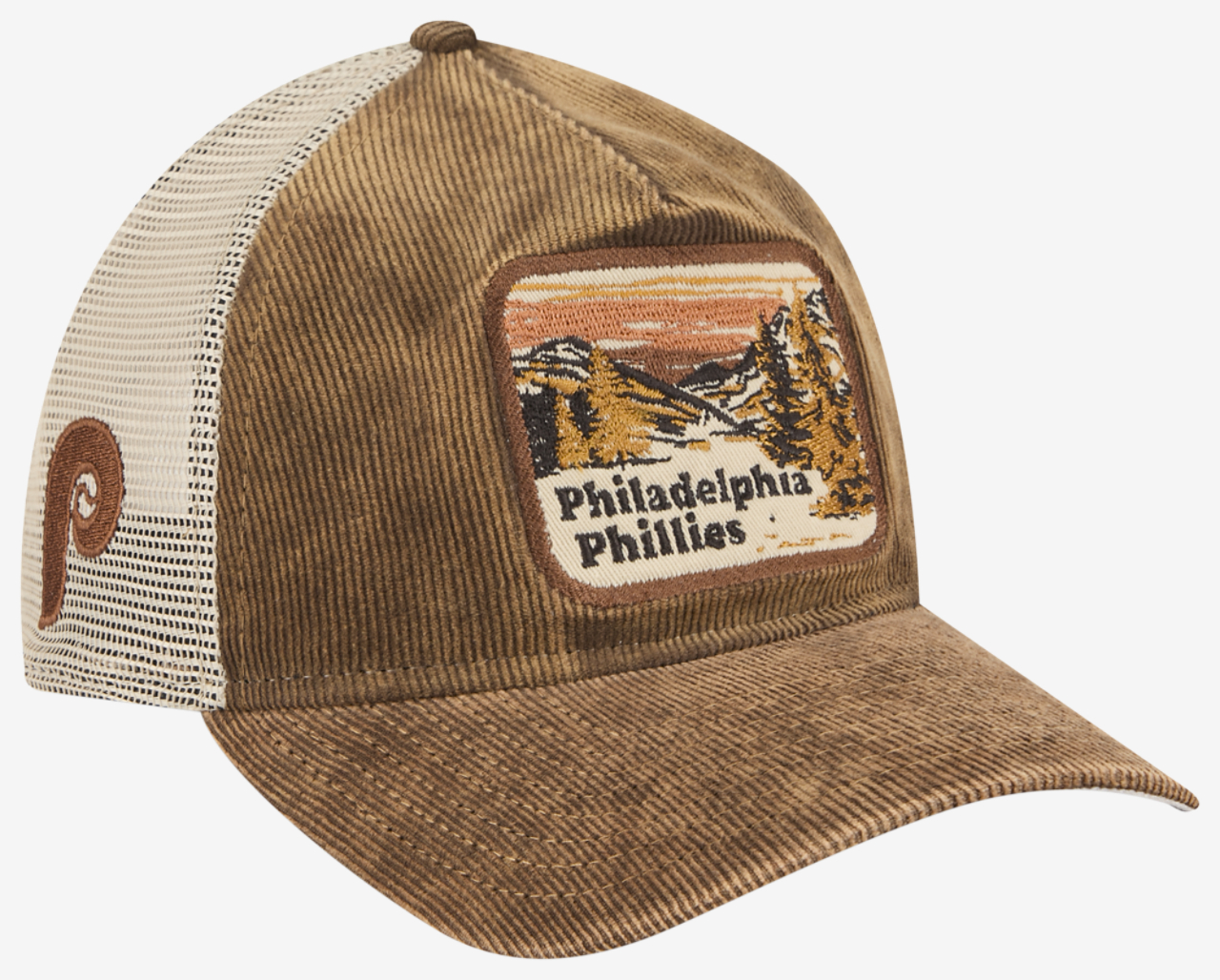 New Era Phillies Vintage Landscape Cap Image 3 of 7. Tap to open photo gallery.