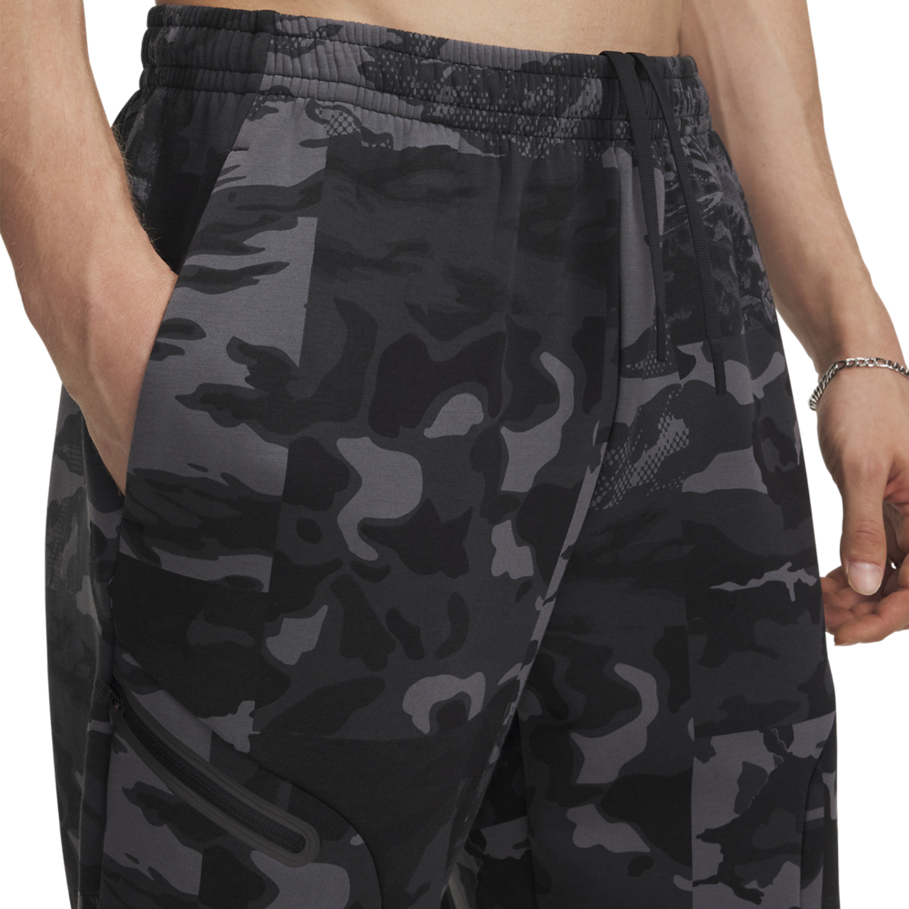 Under Armour Unstoppable Fleece Camo Pants Image 1 of 3. Tap to open photo gallery.